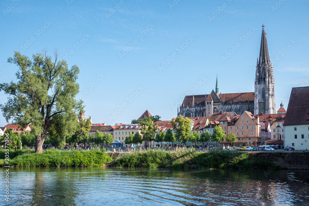 Skyline von Regensburg