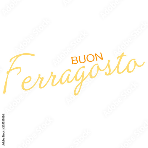 Buon Ferragosto background