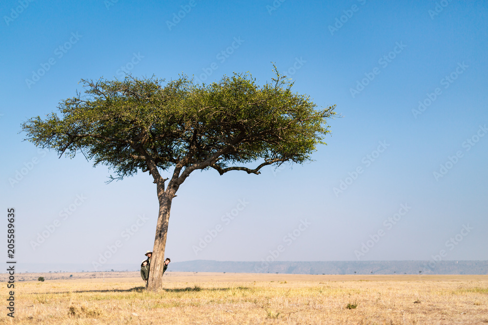 Obraz premium Family safari in Africa