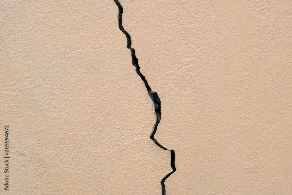 Obraz premium cracked wall