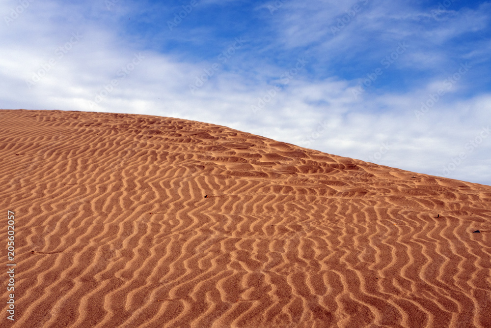Desert, sand dune, sand texture Desert, sand dune, sand texture