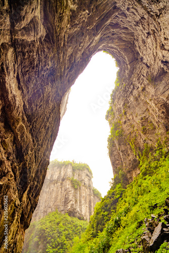 Sanqiao scenic spot, wulong tiankeng, sichuan province, China photo