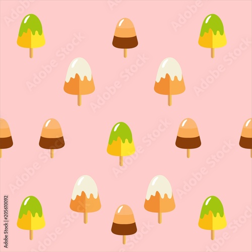 food seamless pattern vector background 