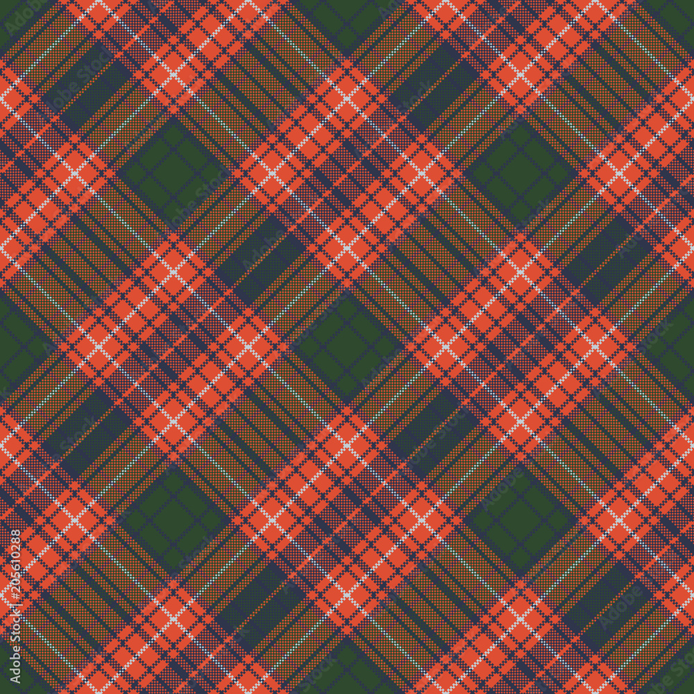 Tartan pixel check texture seamless background Tartan pixel check texture seamless background