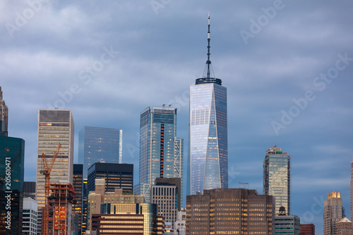 Lower Manhattan skyline, NYC