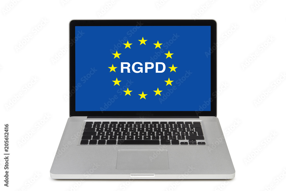 Laptop isolated on white, clipping path included Laptop isolated on white, clipping path included