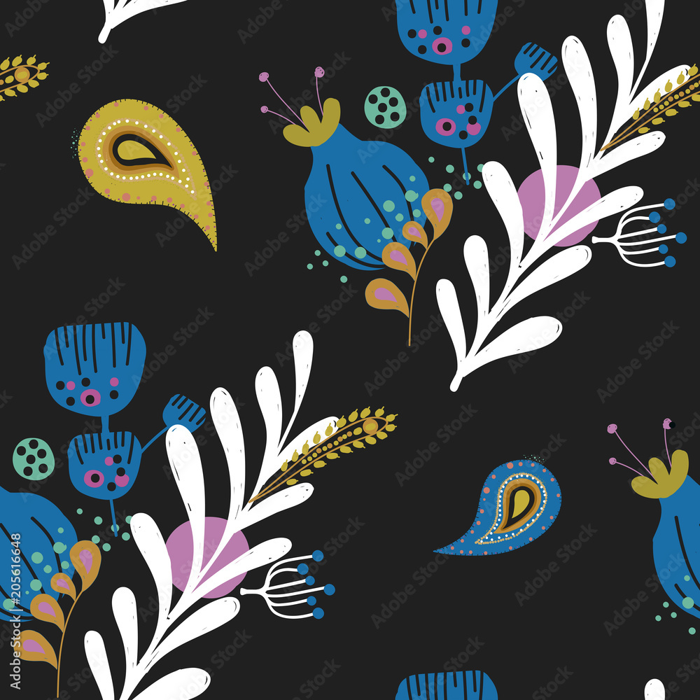 Obraz premium Paisley