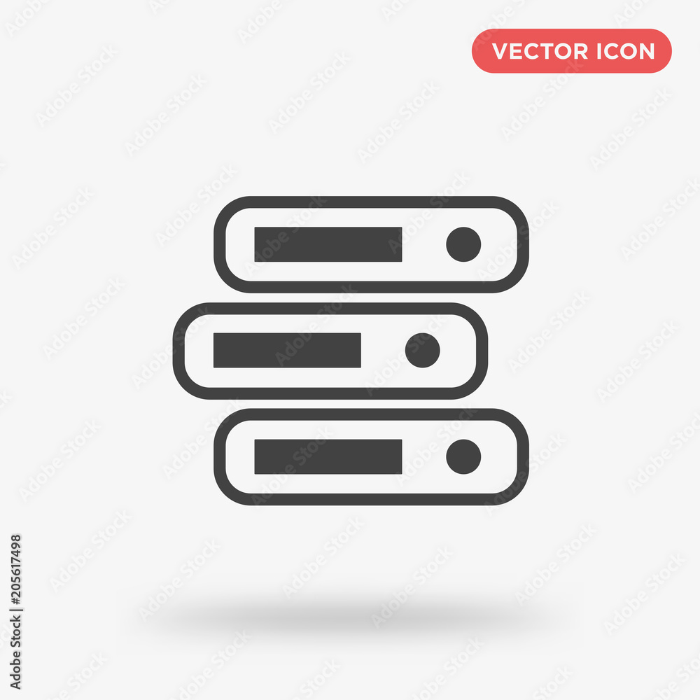 Folders icon isolated on white background Folders icon isolated on white background