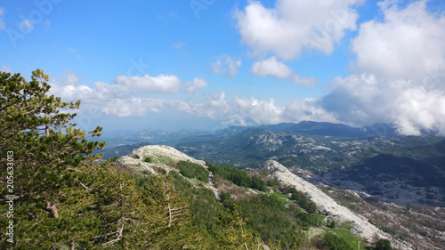 Mount Lovcen in Montenegro.