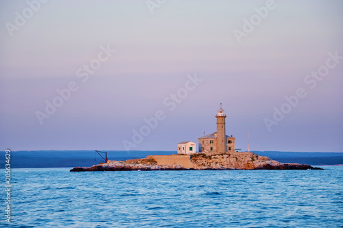 lighthouse in the Adriatic Sea