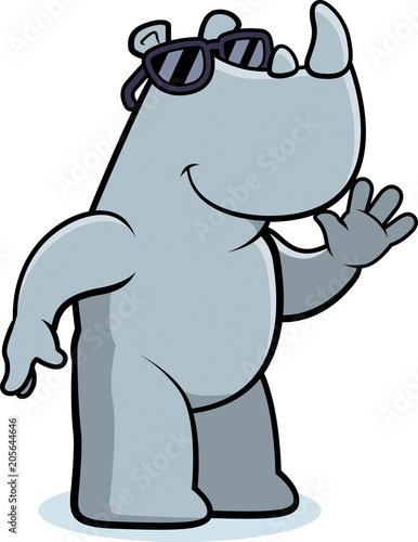 Cartoon Rhino Sunglasses