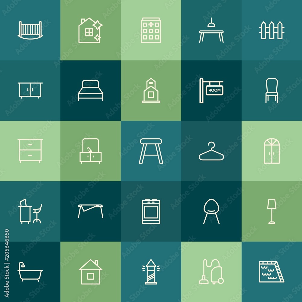 Modern Simple Set of buildings, furniture, housekeeping Vector outline Icons. Contains such Icons as pool, house, housework, exterior and more on green background. Fully Editable. Pixel Perfect. Modern Simple Set of buildings, furniture, housekeeping Vector outline Icons. Contains such Icons as pool, house, housework, exterior and more on green background. Fully Editable. Pixel Perfect.