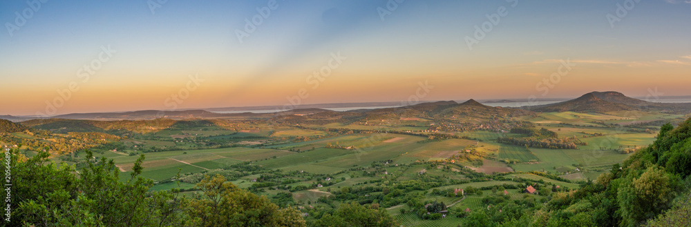 Balaton-felvidék, Csobánc, Hiking, Hungary, Jazzabi, europe, hills, nature, spring, sunset, travel, landscape