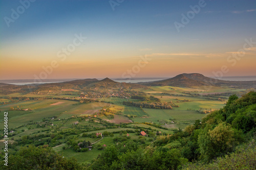 Balaton-felvidék, Csobánc, Hiking, Hungary, Jazzabi, europe, hills, nature, spring, sunset, travel, landscape