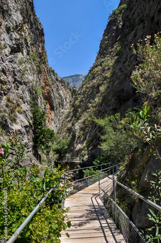 Sapadere Canyon waterfalls Alanya, Antalya - Turkey.