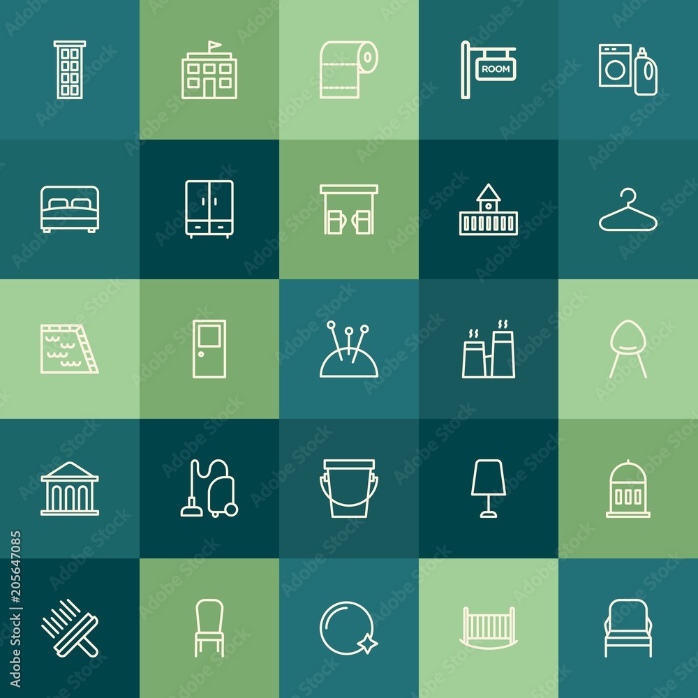 Modern Simple Set of buildings, furniture, housekeeping Vector outline Icons. Contains such Icons as background, abstract, hydrant, tower and more on green background. Fully Editable. Pixel Perfect. Modern Simple Set of buildings, furniture, housekeeping Vector outline Icons. Contains such Icons as background, abstract, hydrant, tower and more on green background. Fully Editable. Pixel Perfect.