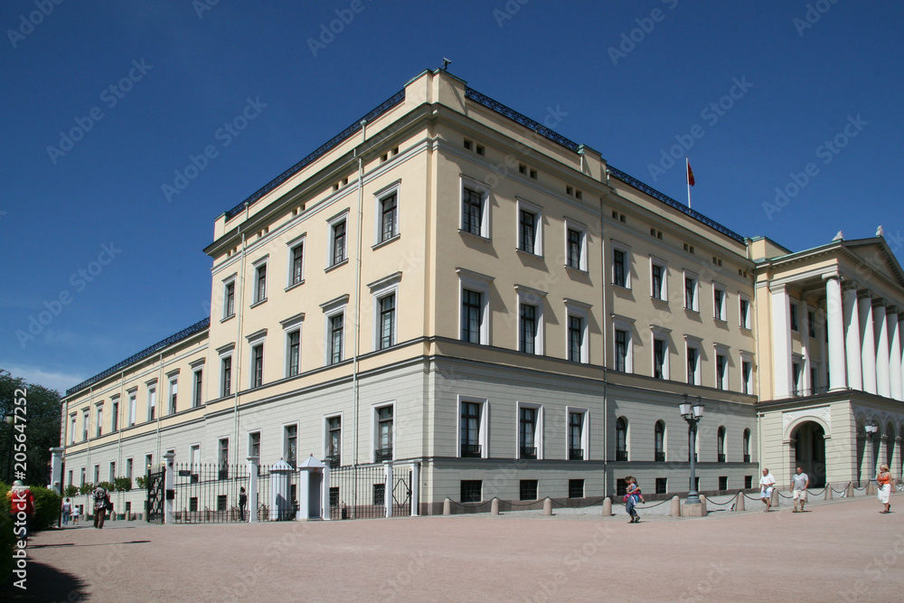 Royal Castel in Oslo Norway `s capitol