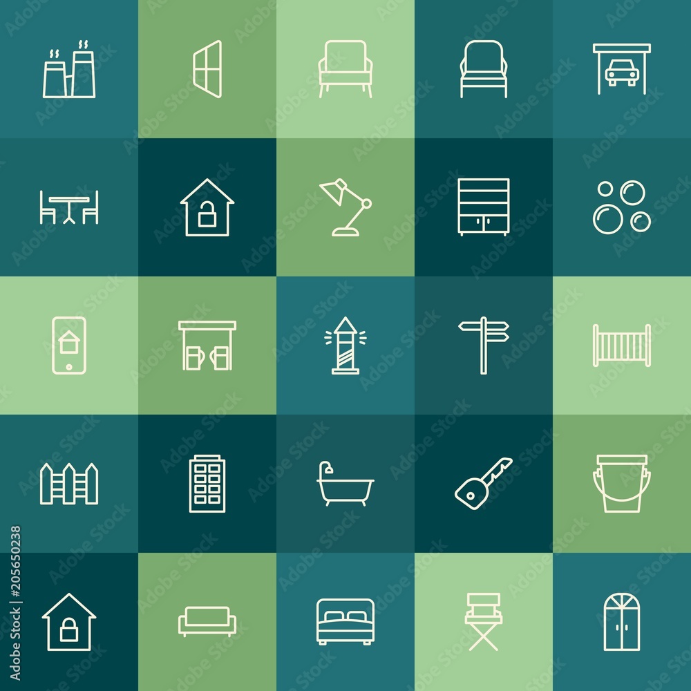 Modern Simple Set of buildings, furniture, housekeeping Vector outline Icons. Contains such Icons as pump, sofa, fuel, architecture, gas and more on green background. Fully Editable. Pixel Perfect. Modern Simple Set of buildings, furniture, housekeeping Vector outline Icons. Contains such Icons as pump, sofa, fuel, architecture, gas and more on green background. Fully Editable. Pixel Perfect.