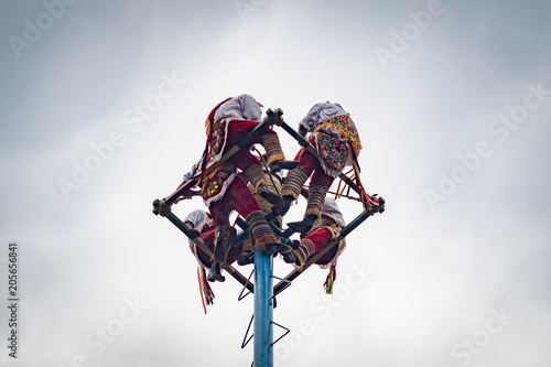 voladores de papantla photo