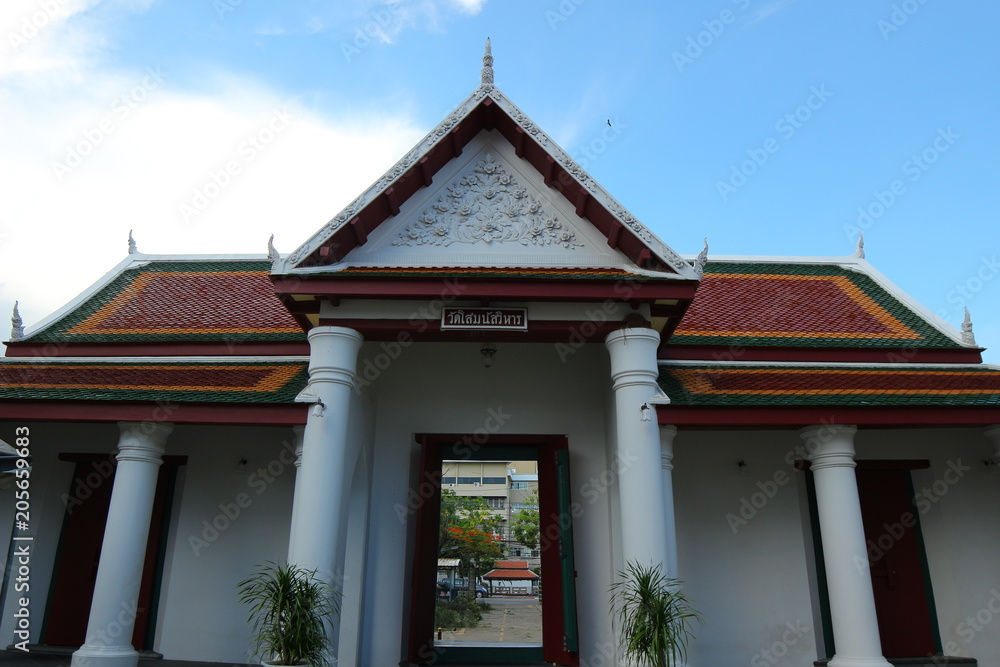 タイ　バンコク　美しいお寺