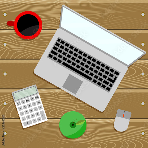 Work place table top