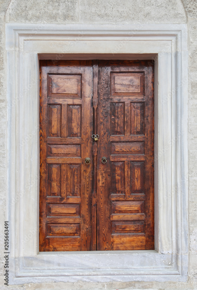 wooden mosque door wooden mosque door