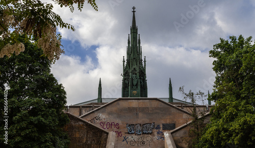 Canvas Print Nationaldenkmal im Viktoriapark Berlin