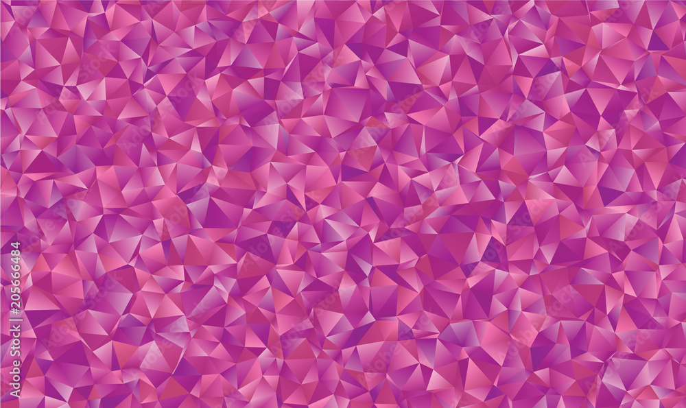 Vector low poly background. Creative abstract template with gradient. Triangular pattern for your design works.