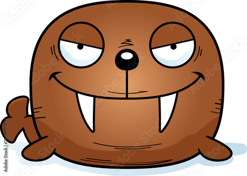 Evil Cartoon Walrus