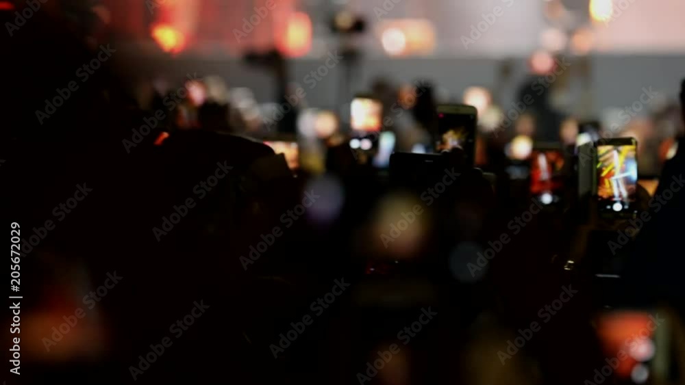 Concert crowd led light abstract background Concert crowd led light abstract background