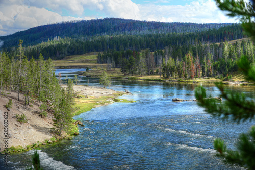 River in Yellowstone National Park, Wy