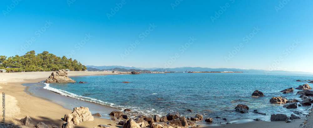 Obraz premium 高知 桂浜の風景