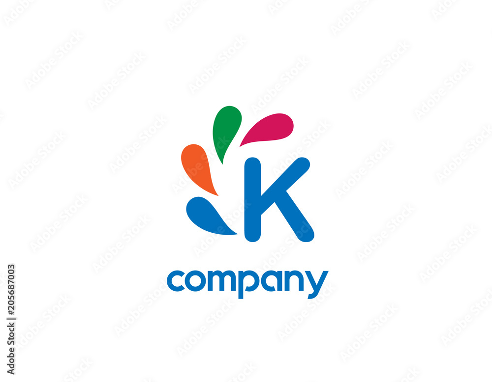 K letter logo K letter logo
