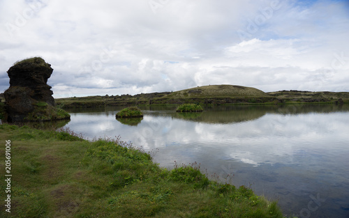 Landschaft am Mývatn-See / Nord-Island