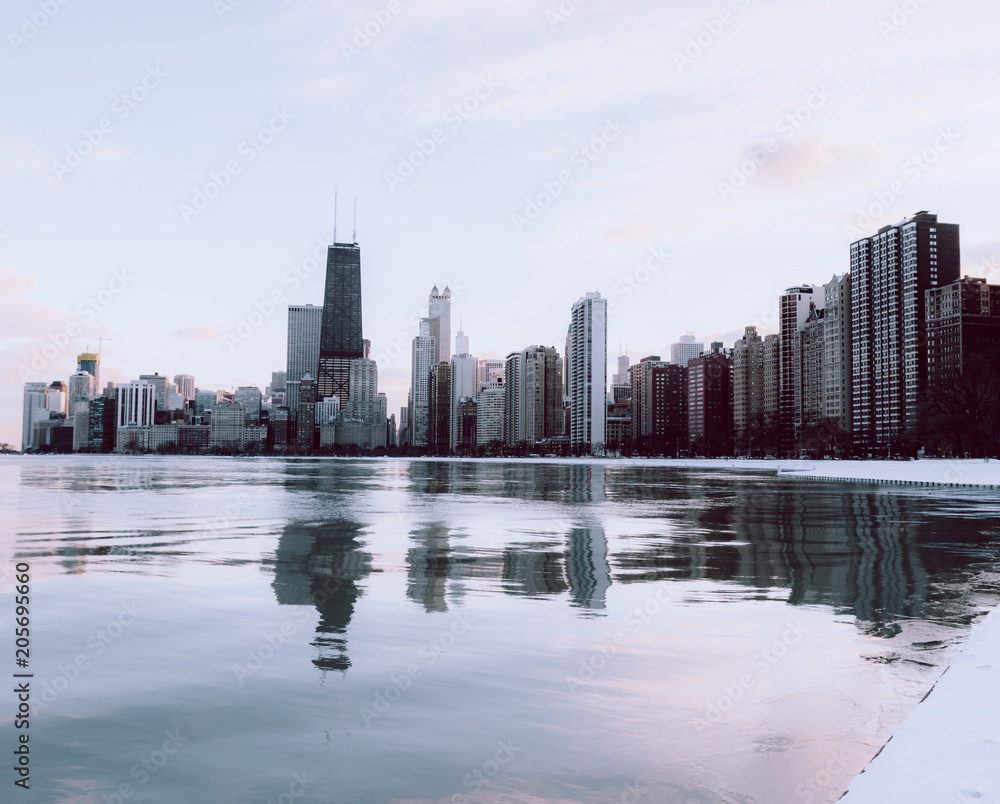 Obraz premium Chicago Skyline