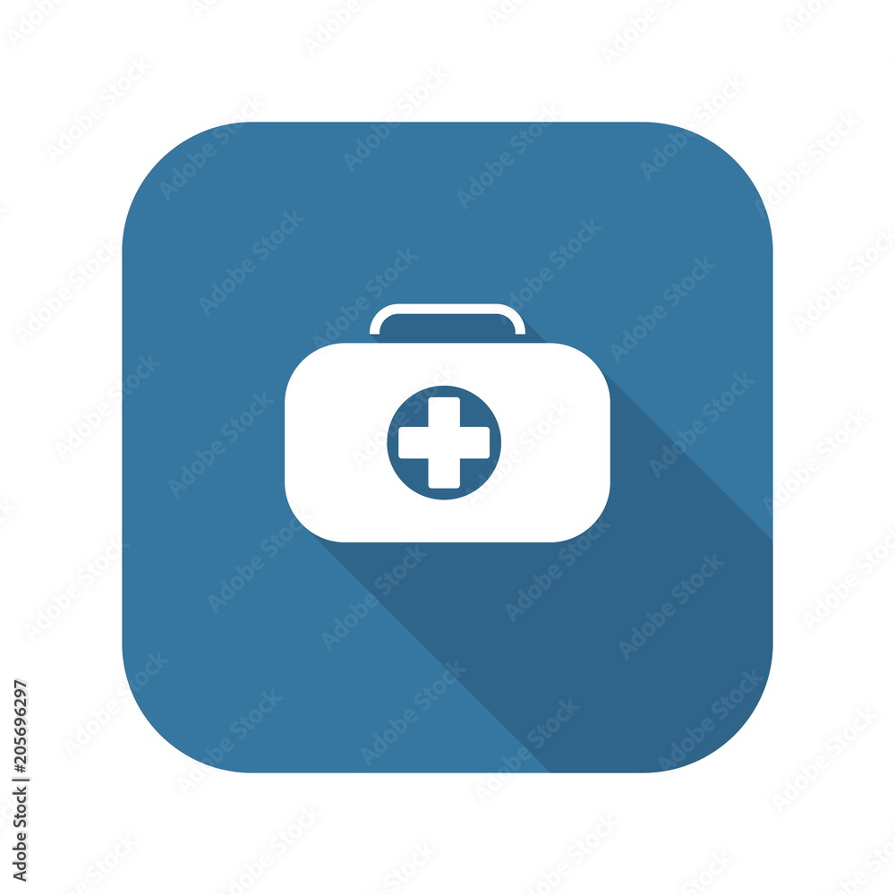 First Aid Kit Symbol and Medical Services Icon. First Aid Kit Symbol and Medical Services Icon.