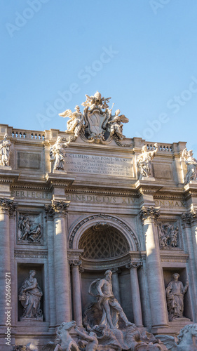 Trevi Fountain in Rome, Italy