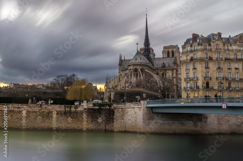 Notre Dame sky