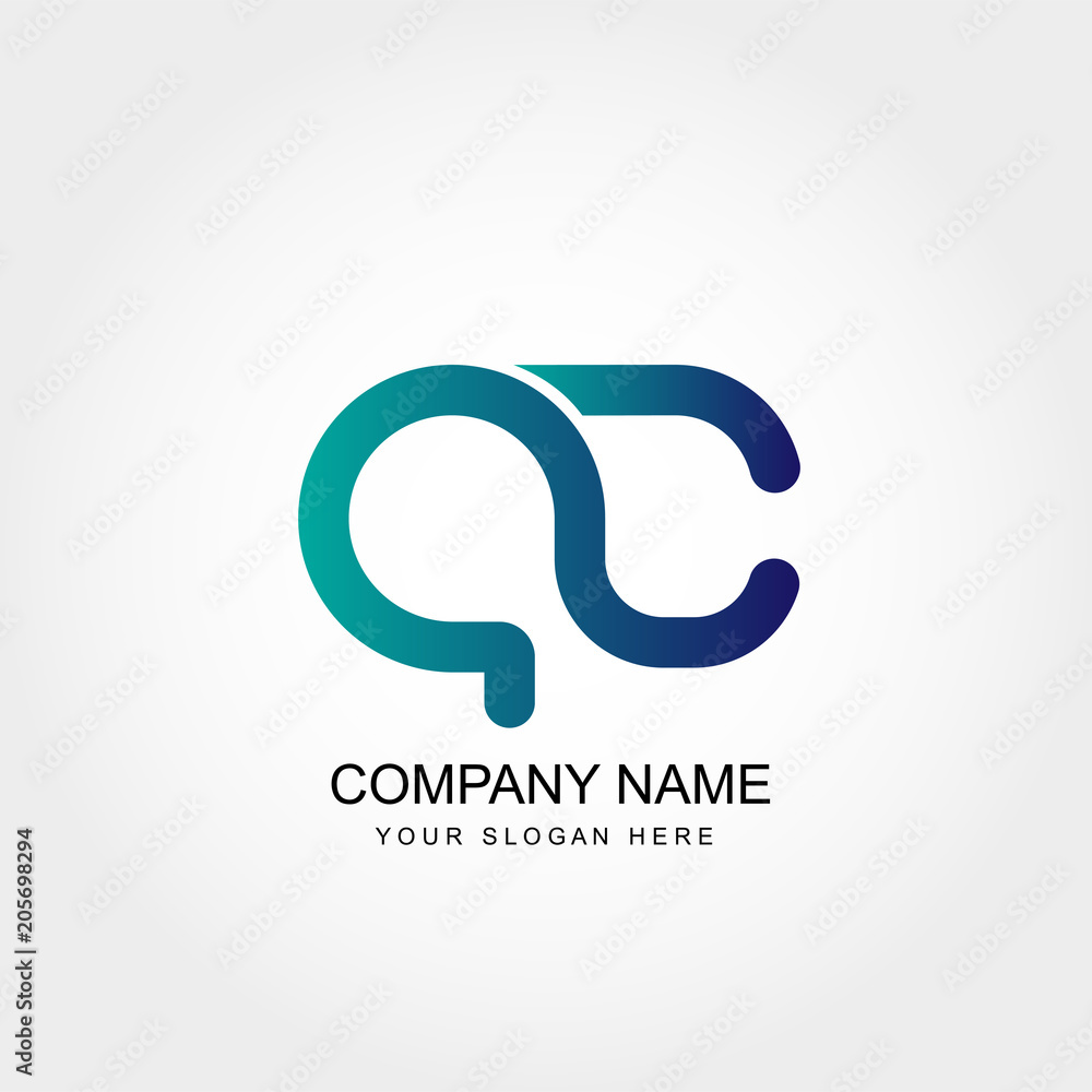 Initial Letter AC Logo Template Initial Letter AC Logo Template