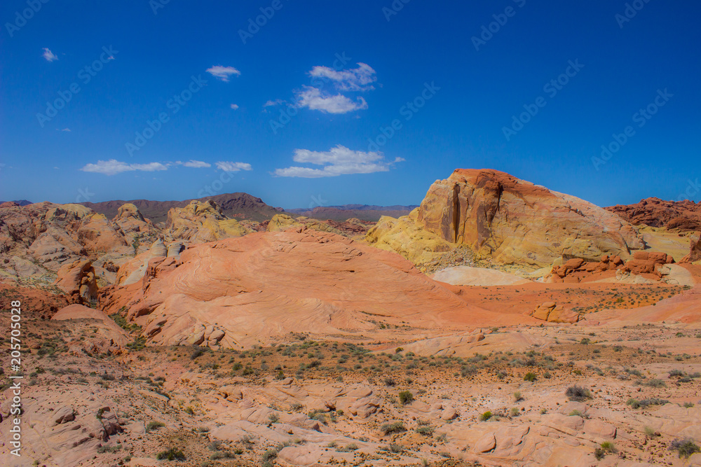 Desert Red Sandstone Hills