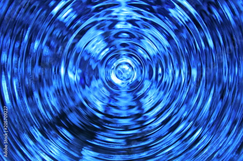 Abstract blue glass background 