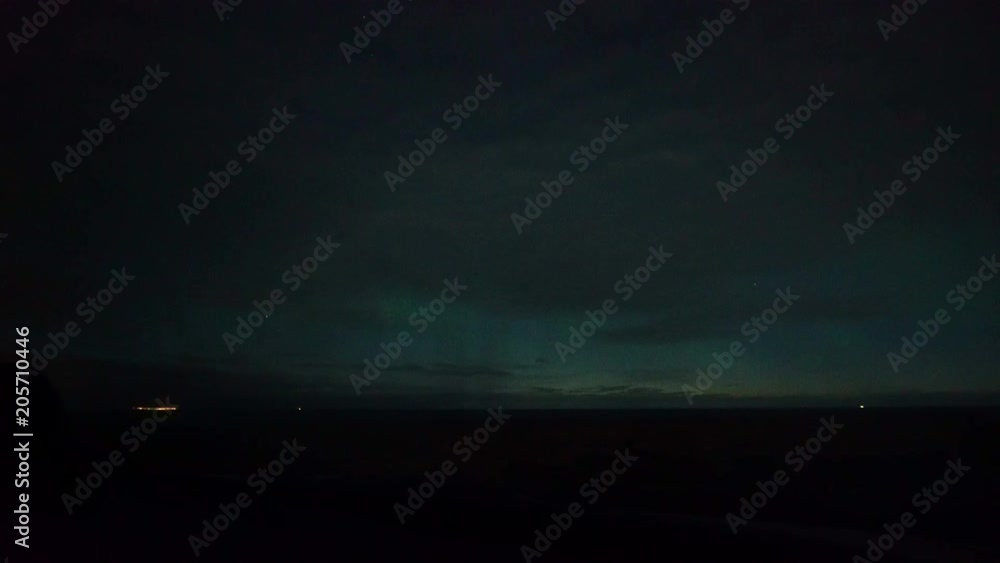 Aurora Borealis, northern light dancing in Iceland sky fast forward video 4k Aurora Borealis, northern light dancing in Iceland sky fast forward video 4k