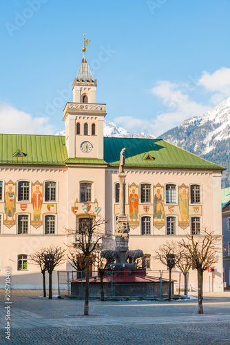 Bad Reichenhall is a beautiful quiet resort town. Bavaria. Germany photo