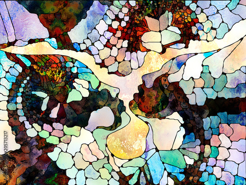 Energy of Color Division