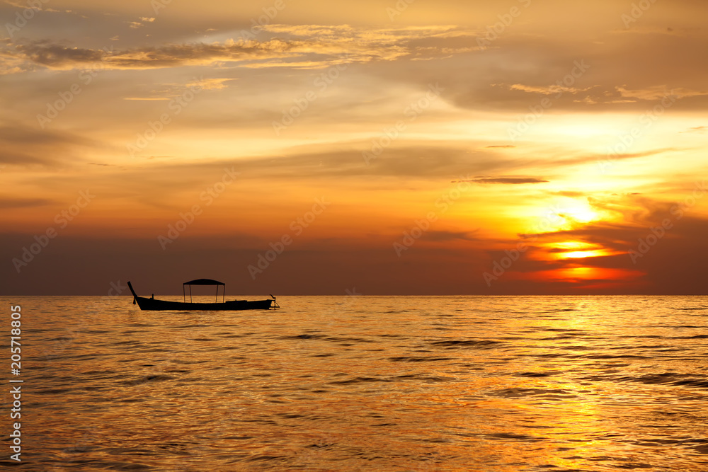 Sunset in Thailand