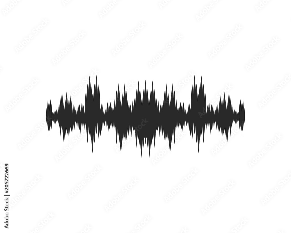 sound wave ilustration sound wave ilustration