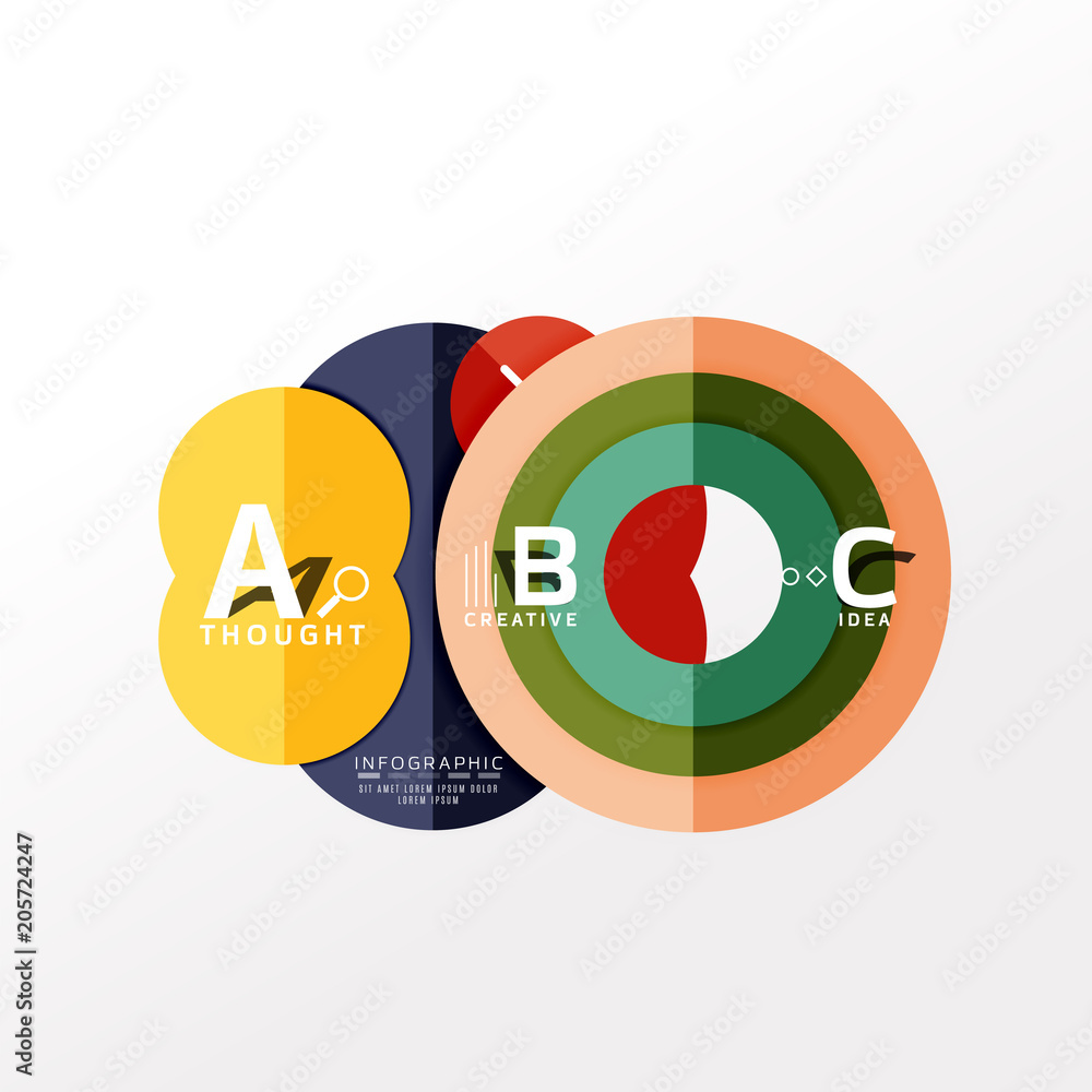 Infographic option banner Infographic option banner