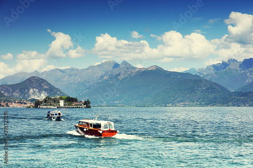 Stresa resort at Maggiore Lake, Italy, Europe