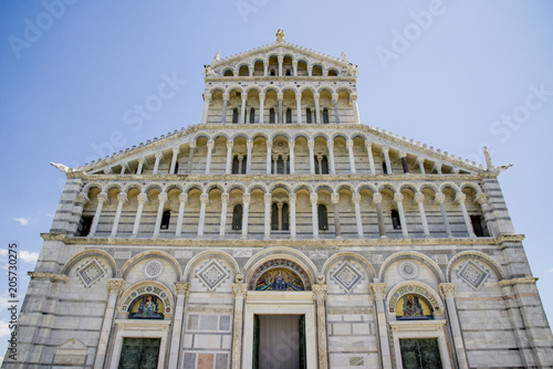 The medieval cathedral of the Archdiocese of Pisa © adfoto