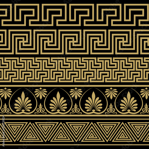 Greek ornament. Patterns in antique style.